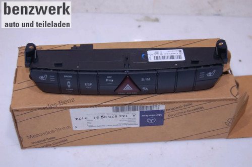 Mercedes w164 schalterblock - ml,