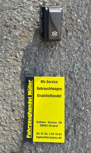Original schalter start - schalter, stopp